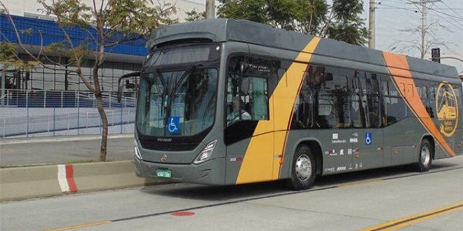 Ônibus Elétrico Tem Recarga De Baterias Com Energia Solar - 1